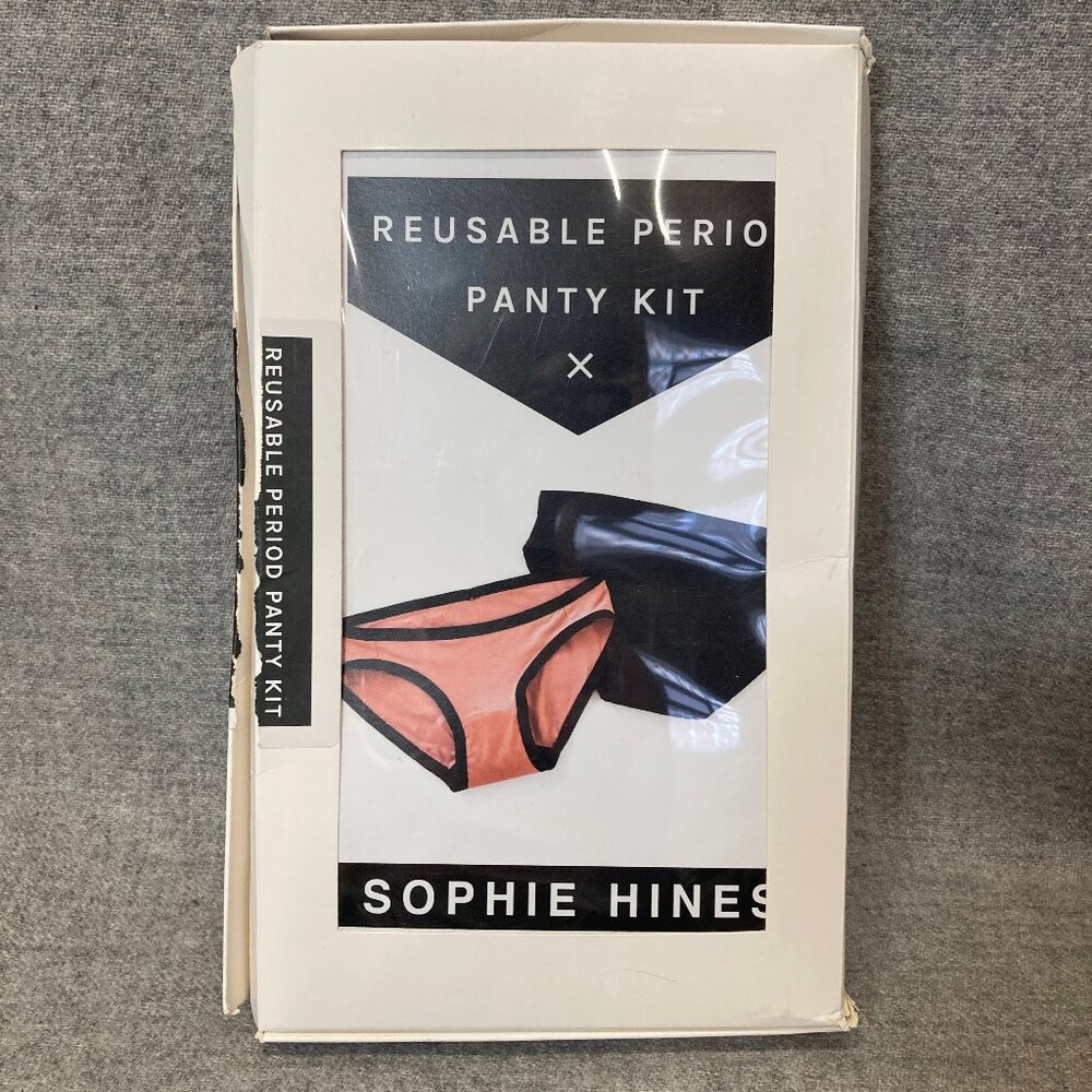 Sophie Hines Period Panty Sewing Kit Black Reusable Waterproof Organic Cotton